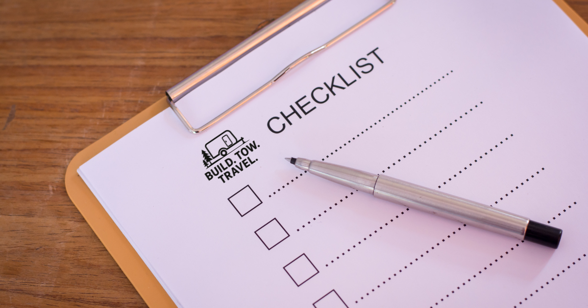 The Ultimate Cargo Trailer Build Checklist